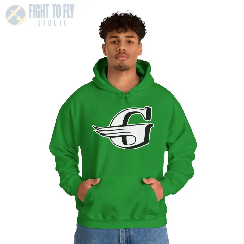 Gloster Logo Unisex Hooded Sweatshirt - Cozy and Stylish - Hoodie - Gifts for pilots - Aviation apparel