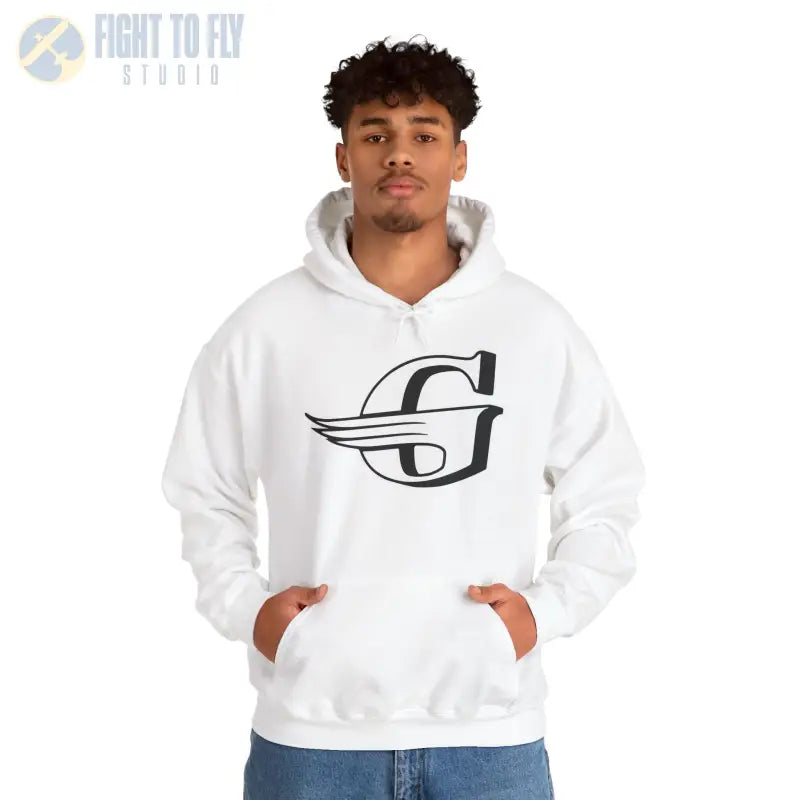 Gloster Logo Unisex Hooded Sweatshirt - Cozy and Stylish - Hoodie - Gifts for pilots - Aviation apparel