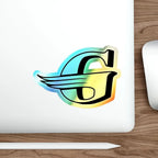 Gloster Logo - Vibrant Holographic Die - Paper products - Pilot gifts - WWII warbird t-shirt