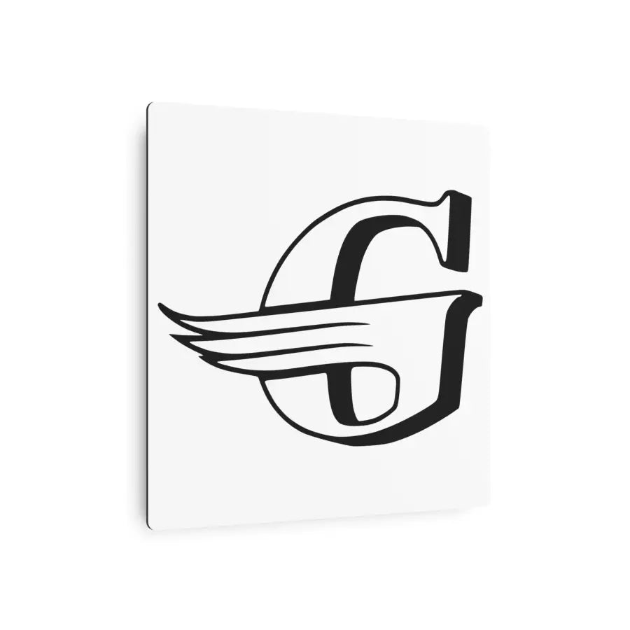 Gloster Metal Wall Art Sign - Home Decor - Gifts for pilots - Aviation apparel