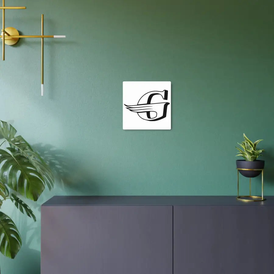 Gloster Metal Wall Art Sign - Home Decor - Gifts for pilots - Aviation apparel