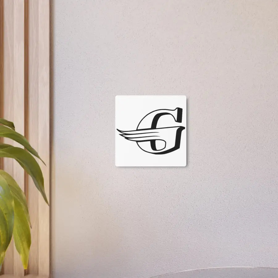 Gloster Metal Wall Art Sign - Home Decor - Gifts for pilots - Aviation apparel