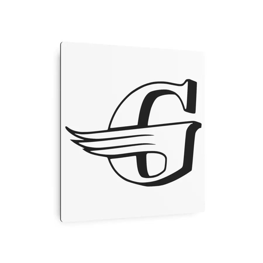 Gloster Metal Wall Art Sign - Home Decor - Gifts for pilots - Aviation apparel