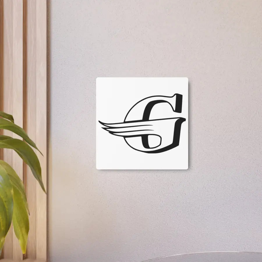 Gloster Metal Wall Art Sign - Home Decor - Gifts for pilots - Aviation apparel