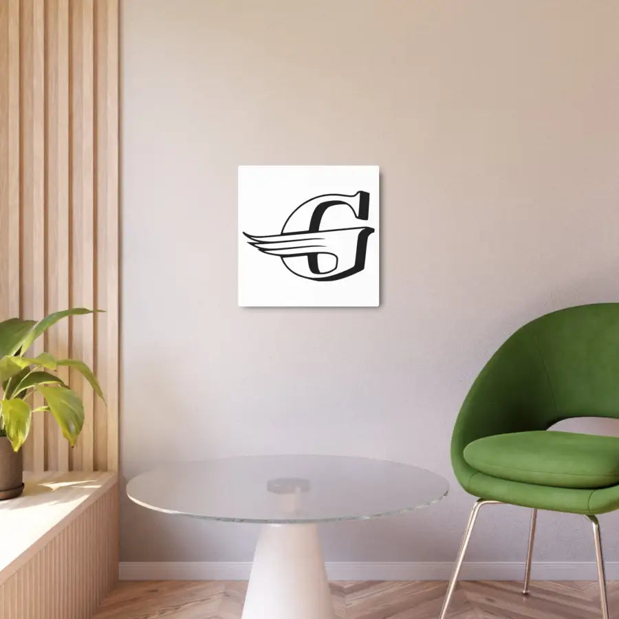 Gloster Metal Wall Art Sign - Home Decor - Gifts for pilots - Aviation apparel