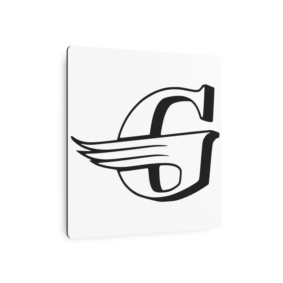 Gloster Metal Wall Art Sign - Home Decor - Gifts for pilots - Aviation apparel