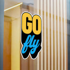 GO FLY Kiss-Cut Vinyl Decal - Paper products - Pilot gifts - WWII warbird t-shirt