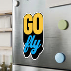 GO FLY Kiss-Cut Vinyl Decal - Paper products - Pilot gifts - WWII warbird t-shirt