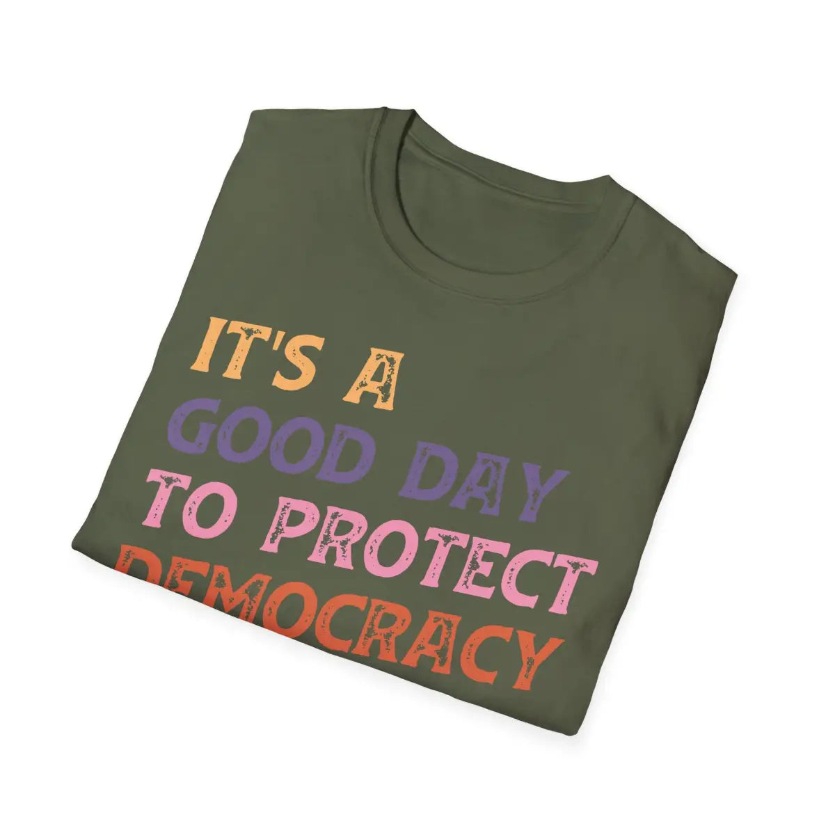 Good Day To Protect Democracy - T-Shirt - Pilot gifts - WWII warbird t-shirt