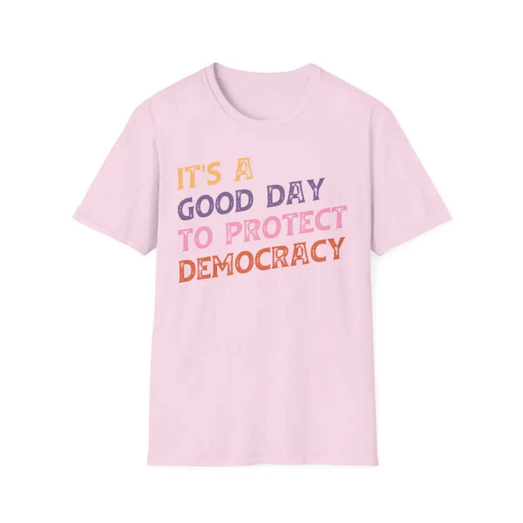 Good Day To Protect Democracy - T-Shirt - Pilot gifts - WWII warbird t-shirt