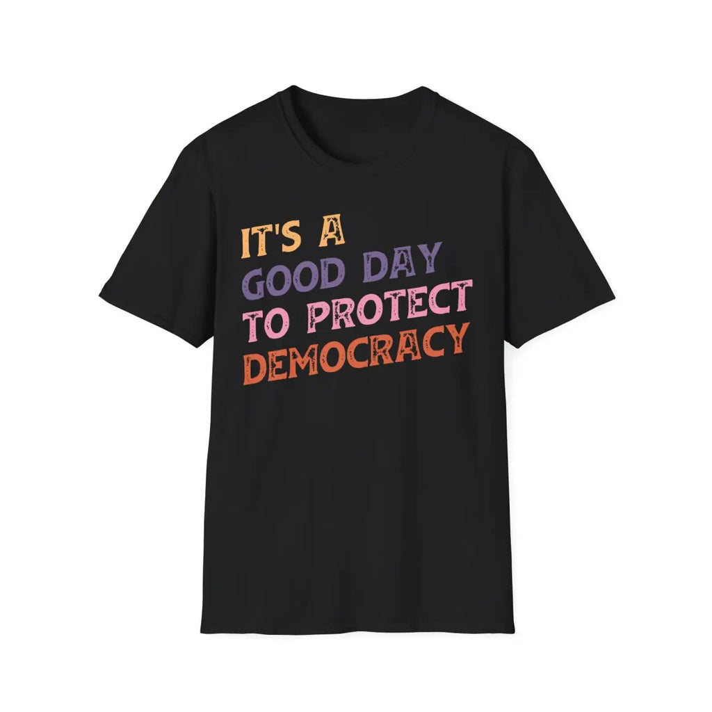 Good Day To Protect Democracy - T-Shirt - Pilot gifts - WWII warbird t-shirt