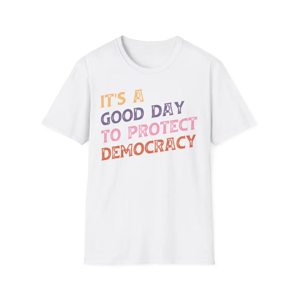 Good Day To Protect Democracy - T-Shirt - Pilot gifts - WWII warbird t-shirt