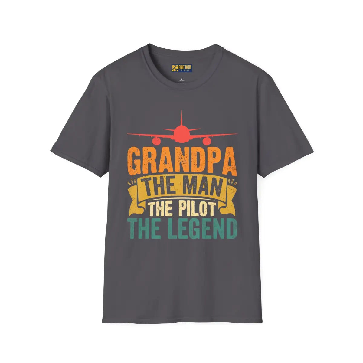 Grandpa the Pilot - T-Shirt - gifts - WWII warbird t-shirt
