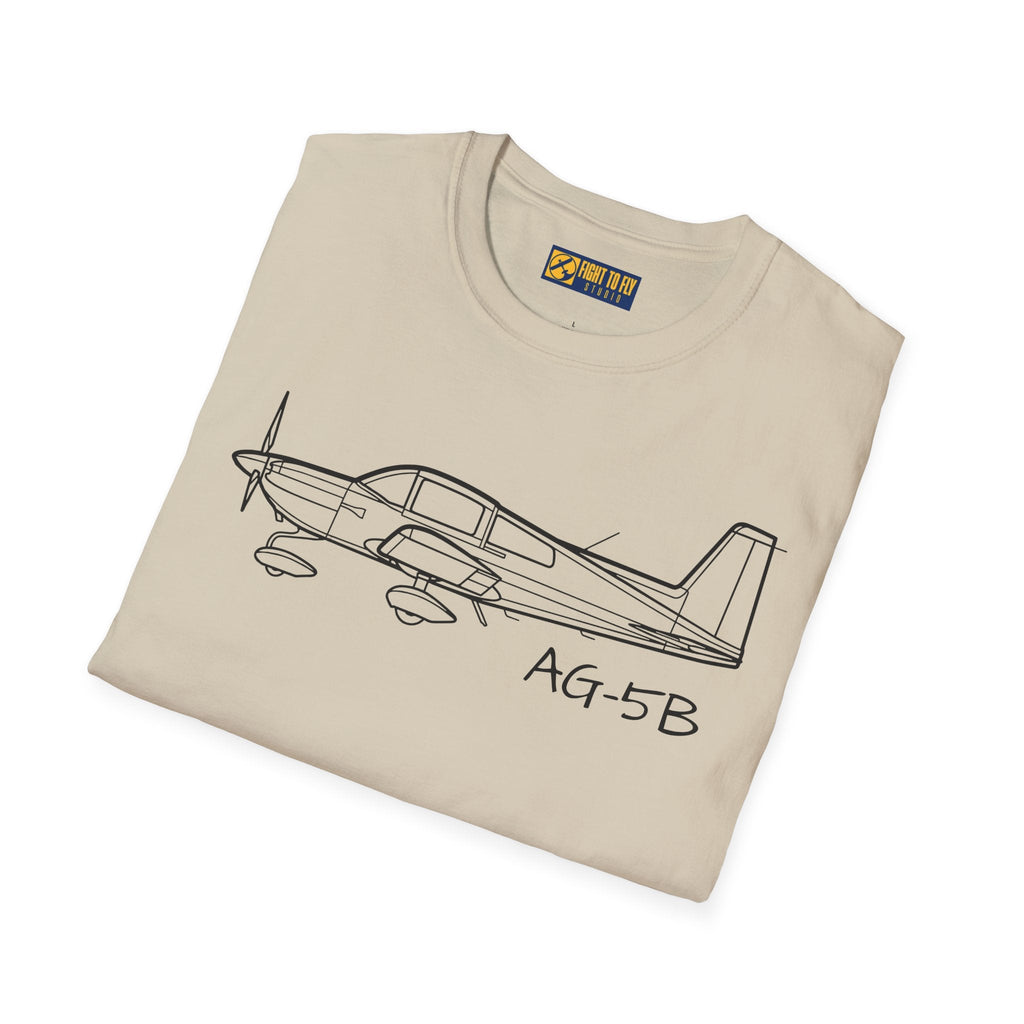 Grumman AG-5B Tiger T-Shirt – Sporty Light Aircraft Tee - Gifts for pilots - Aviation apparel