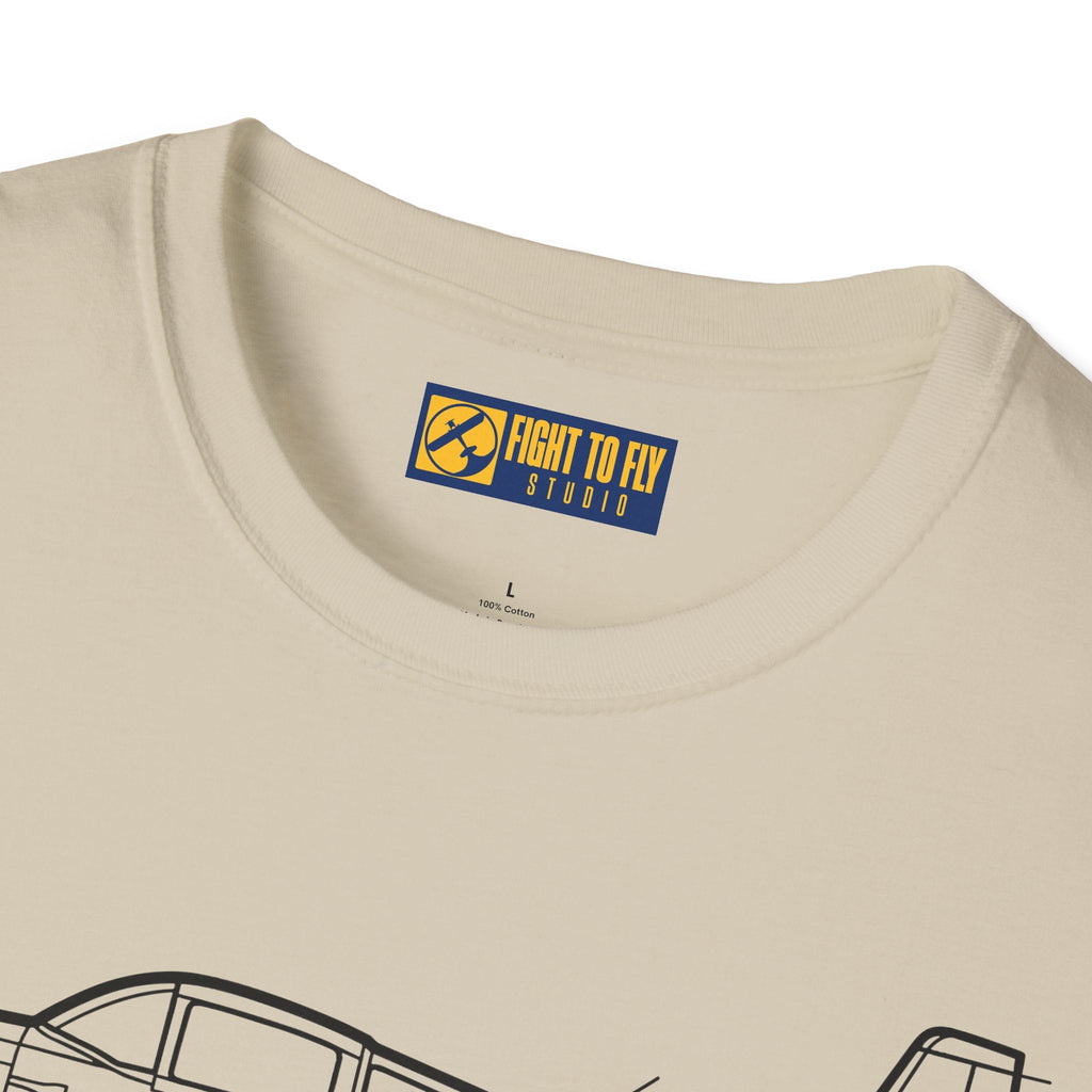Grumman AG-5B Tiger T-Shirt – Sporty Light Aircraft Tee - Gifts for pilots - Aviation apparel