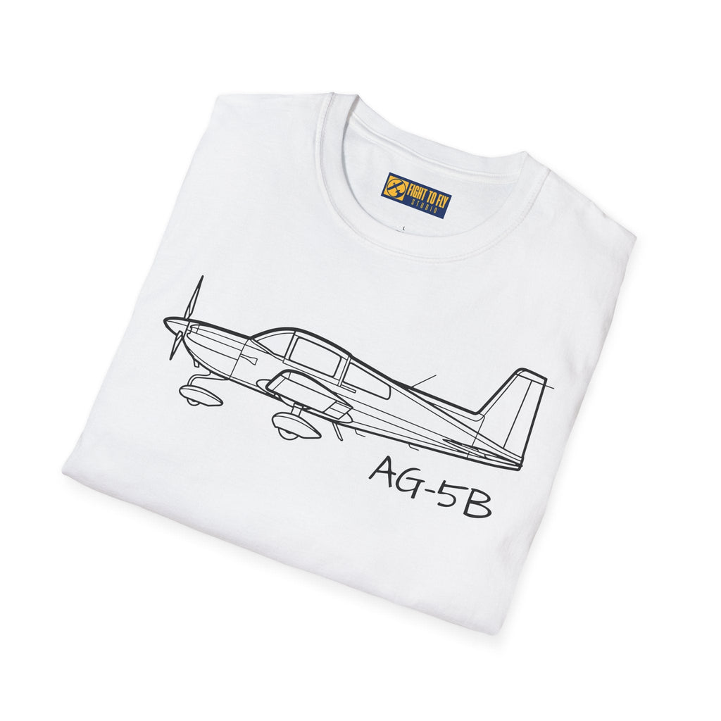 Grumman AG-5B Tiger T-Shirt – Sporty Light Aircraft Tee - Gifts for pilots - Aviation apparel