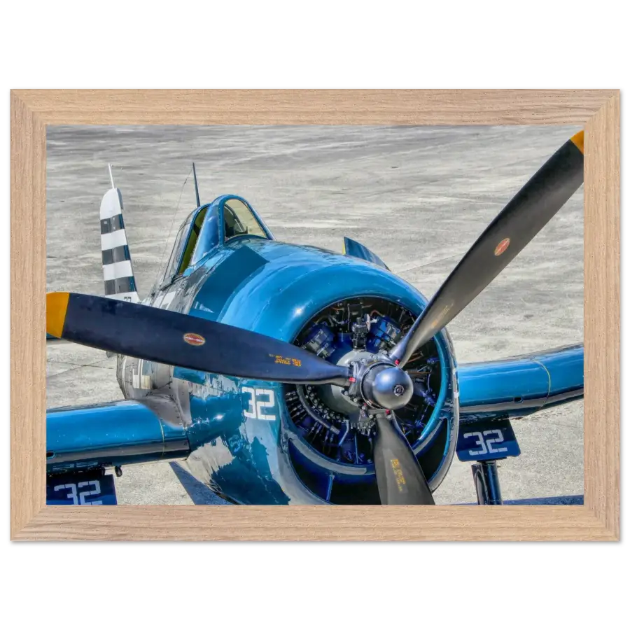 Grumman F6F Hellcat - Print Material - Gifts for pilots - Aviation apparel