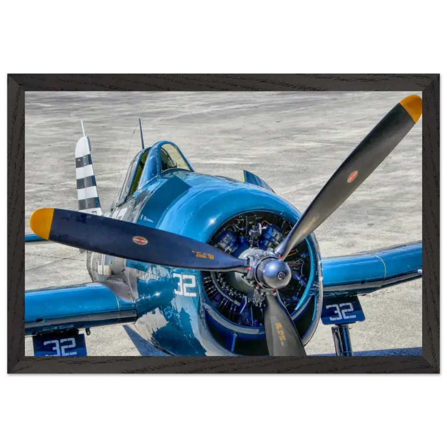 Grumman F6F Hellcat - Print Material - Gifts for pilots - Aviation apparel