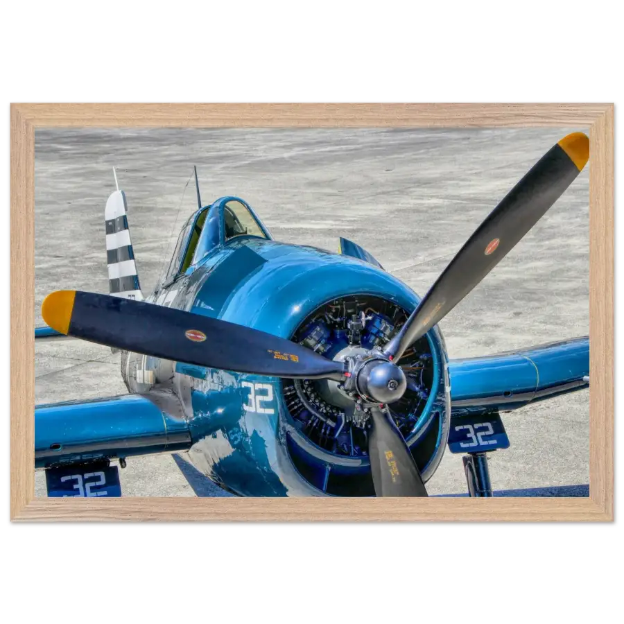 Grumman F6F Hellcat - Print Material - Gifts for pilots - Aviation apparel