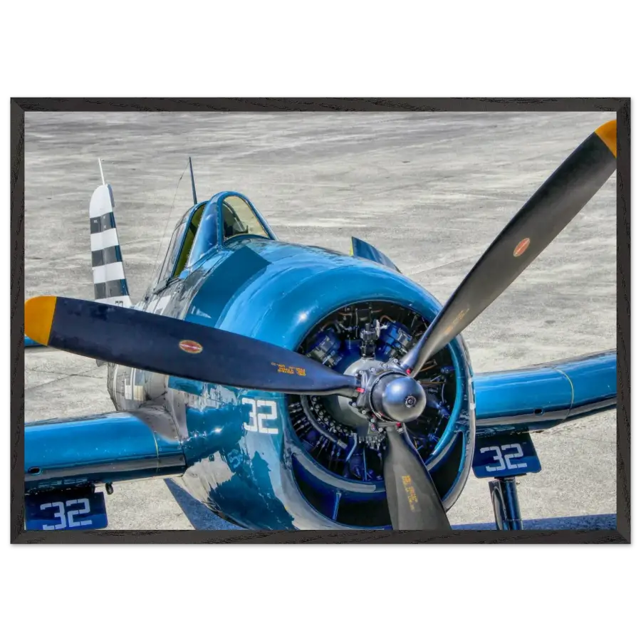 Grumman F6F Hellcat - Print Material - Gifts for pilots - Aviation apparel