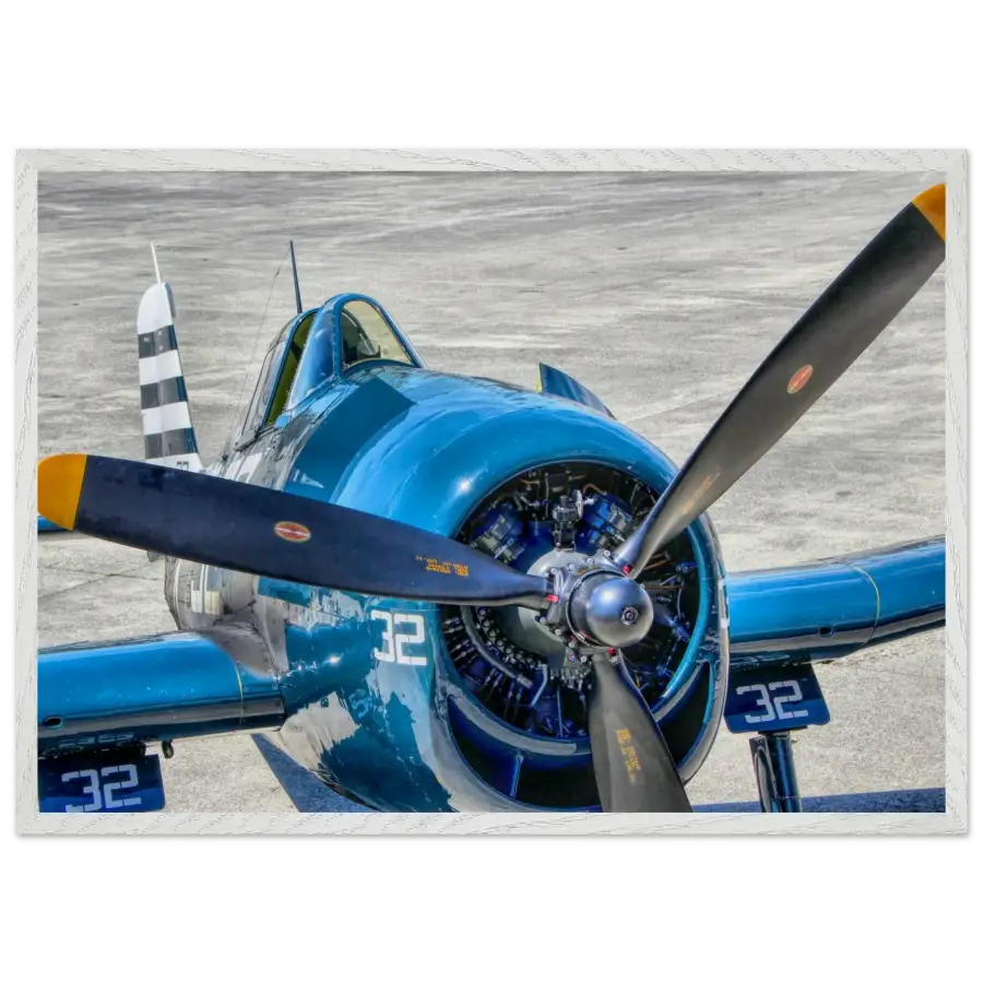 Grumman F6F Hellcat - Print Material - Gifts for pilots - Aviation apparel