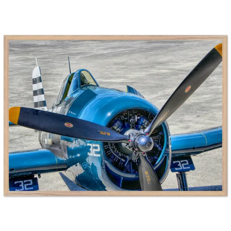Grumman F6F Hellcat - Print Material - Gifts for pilots - Aviation apparel