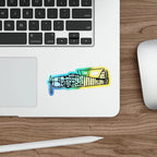 Grumman F6F Hellcat Holographic Die-Cut Airplane Sticker - Paper products - Pilot gifts - WWII warbird t-shirt