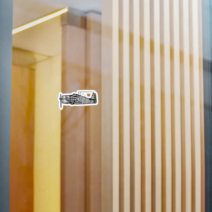 Grumman F6F Hellcat Kiss-Cut Vinyl Decal - Paper products - Pilot gifts - WWII warbird t-shirt