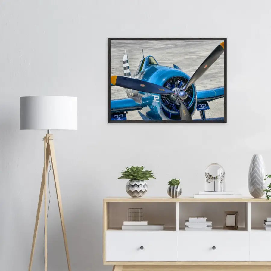 Grumman F6F Hellcat - Print Material - Gifts for pilots - Aviation apparel