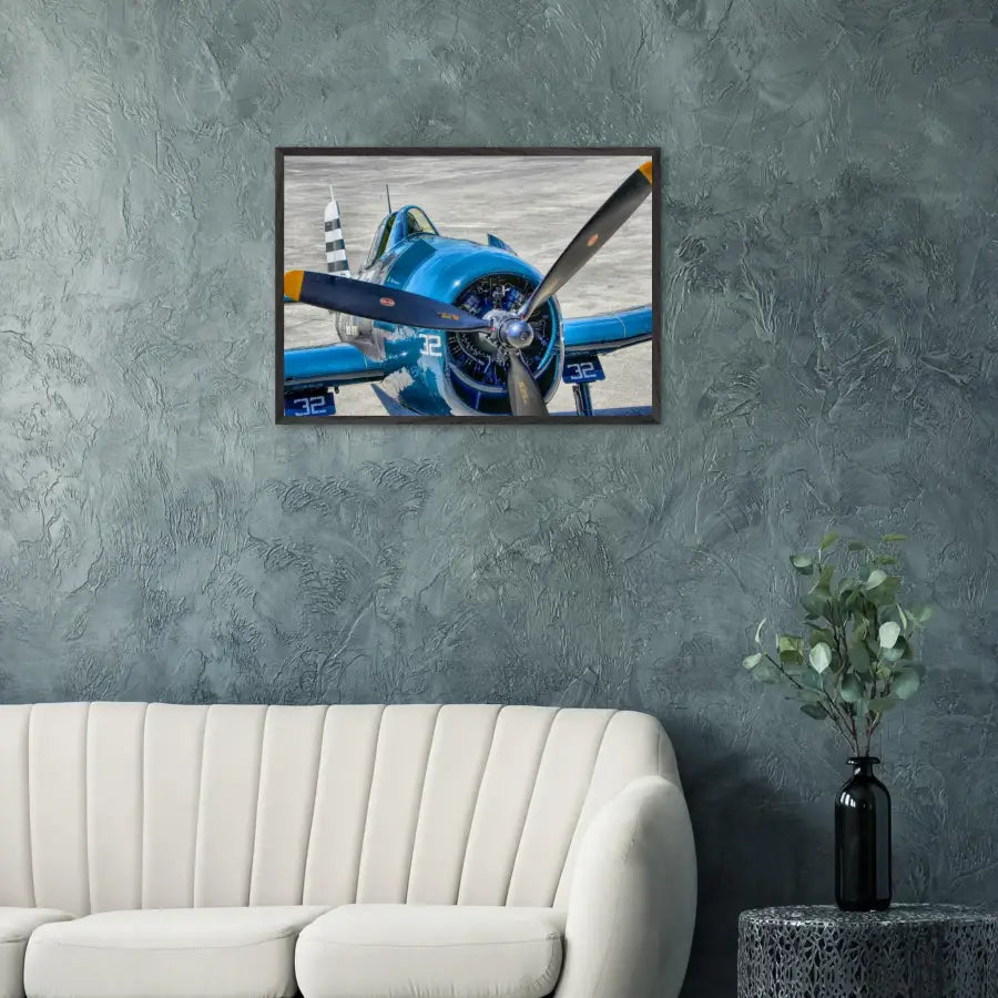 Grumman F6F Hellcat - Print Material - Gifts for pilots - Aviation apparel