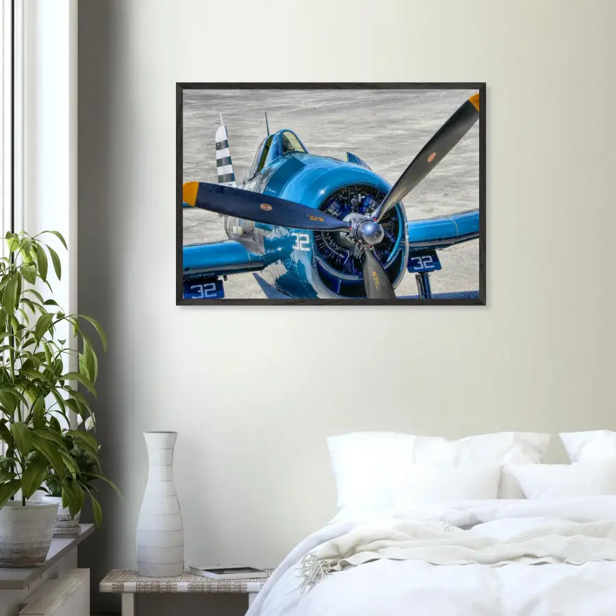 Grumman F6F Hellcat - Print Material - Gifts for pilots - Aviation apparel