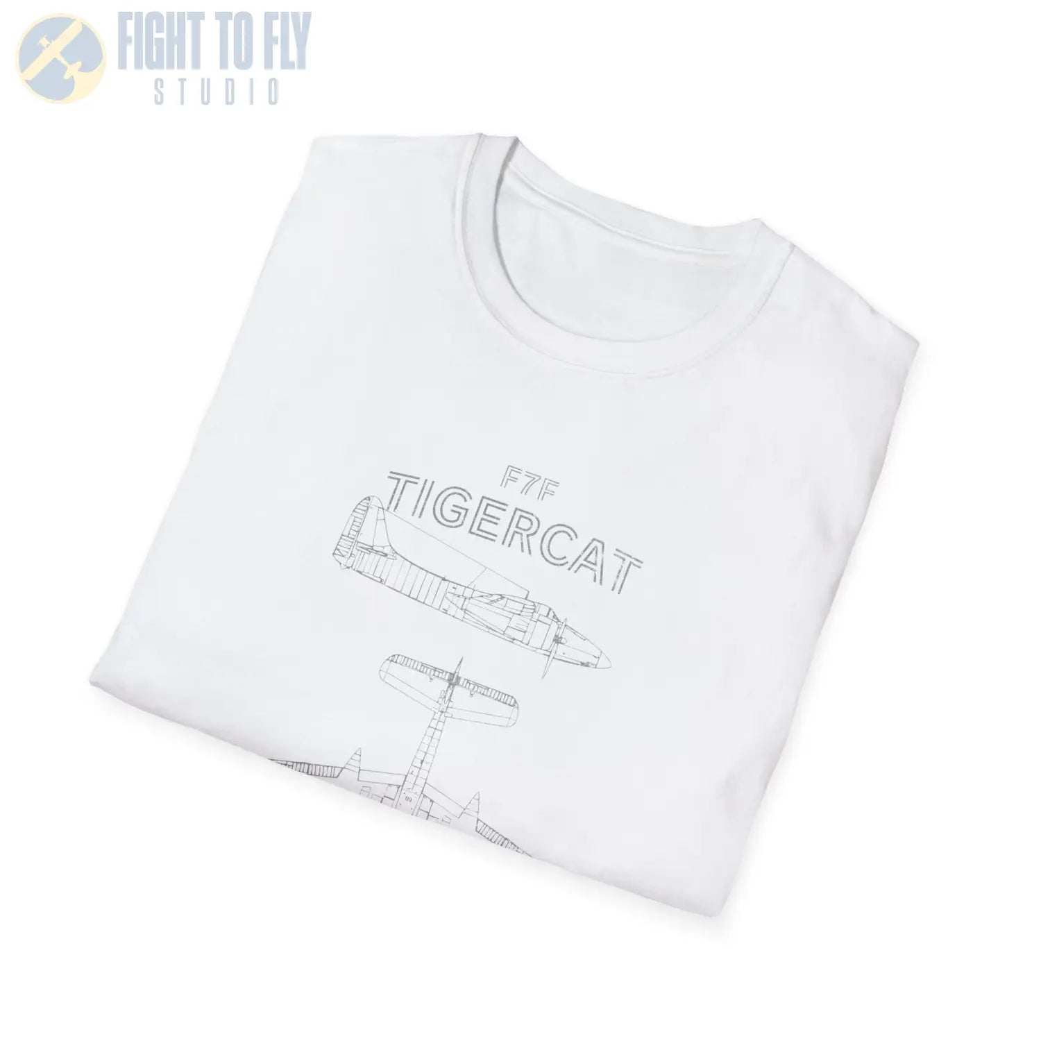 Grumman F7F Tigercat — T-shirt - T-Shirt - Pilot gifts - WWII warbird t-shirt