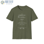 Grumman F7F Tigercat — T-shirt - T-Shirt - Pilot gifts - WWII warbird t-shirt