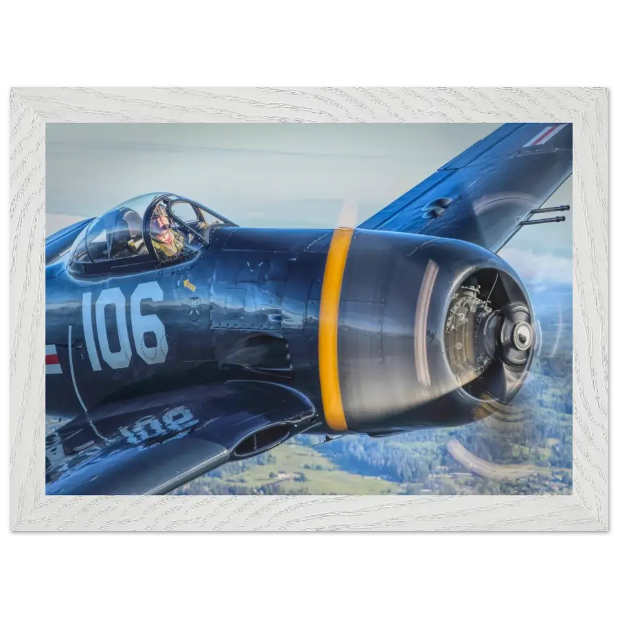 Grumman F8F Bearcat - Print Material - Gifts for pilots - Aviation apparel