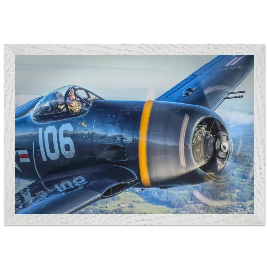 Grumman F8F Bearcat - Print Material - Gifts for pilots - Aviation apparel