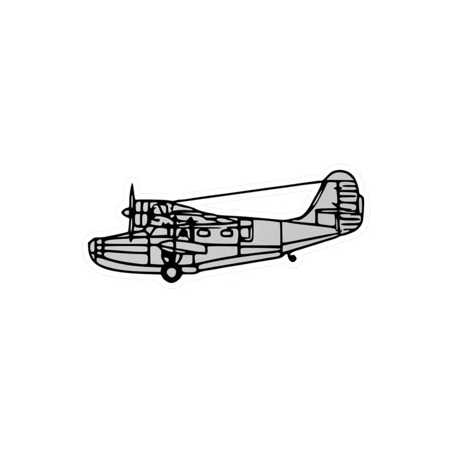 Grumman Goose Kiss-Cut Vinyl Decal - Paper products - Gifts for pilots - Aviation apparel
