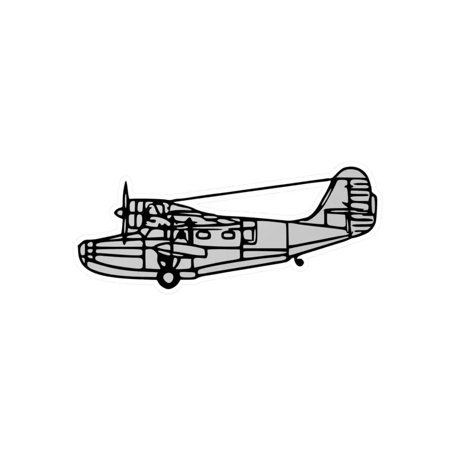 Grumman Goose Kiss-Cut Vinyl Decal - Paper products - Gifts for pilots - Aviation apparel