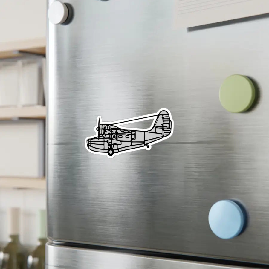 Grumman Goose Kiss-Cut Vinyl Decal - Paper products - Gifts for pilots - Aviation apparel