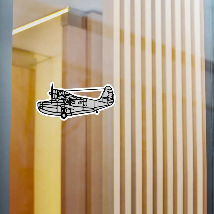 Grumman Goose Kiss-Cut Vinyl Decal - Paper products - Gifts for pilots - Aviation apparel
