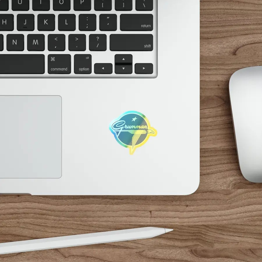 Grumman Holographic Die-Cut Stickers - Paper products - Gifts for pilots - Aviation apparel