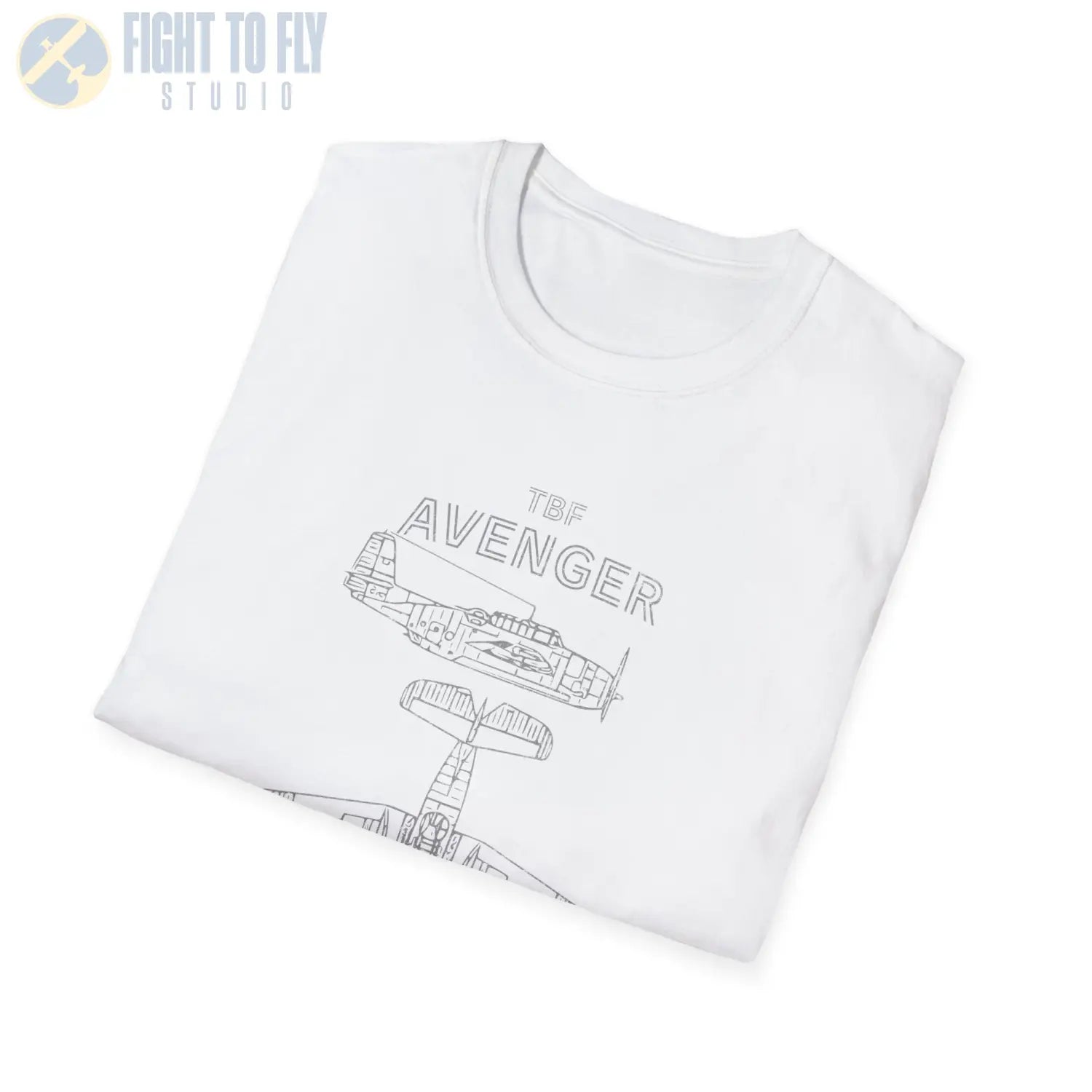 Grumman TBF Avenger — T-shirt - T-Shirt - Pilot gifts - WWII warbird t-shirt