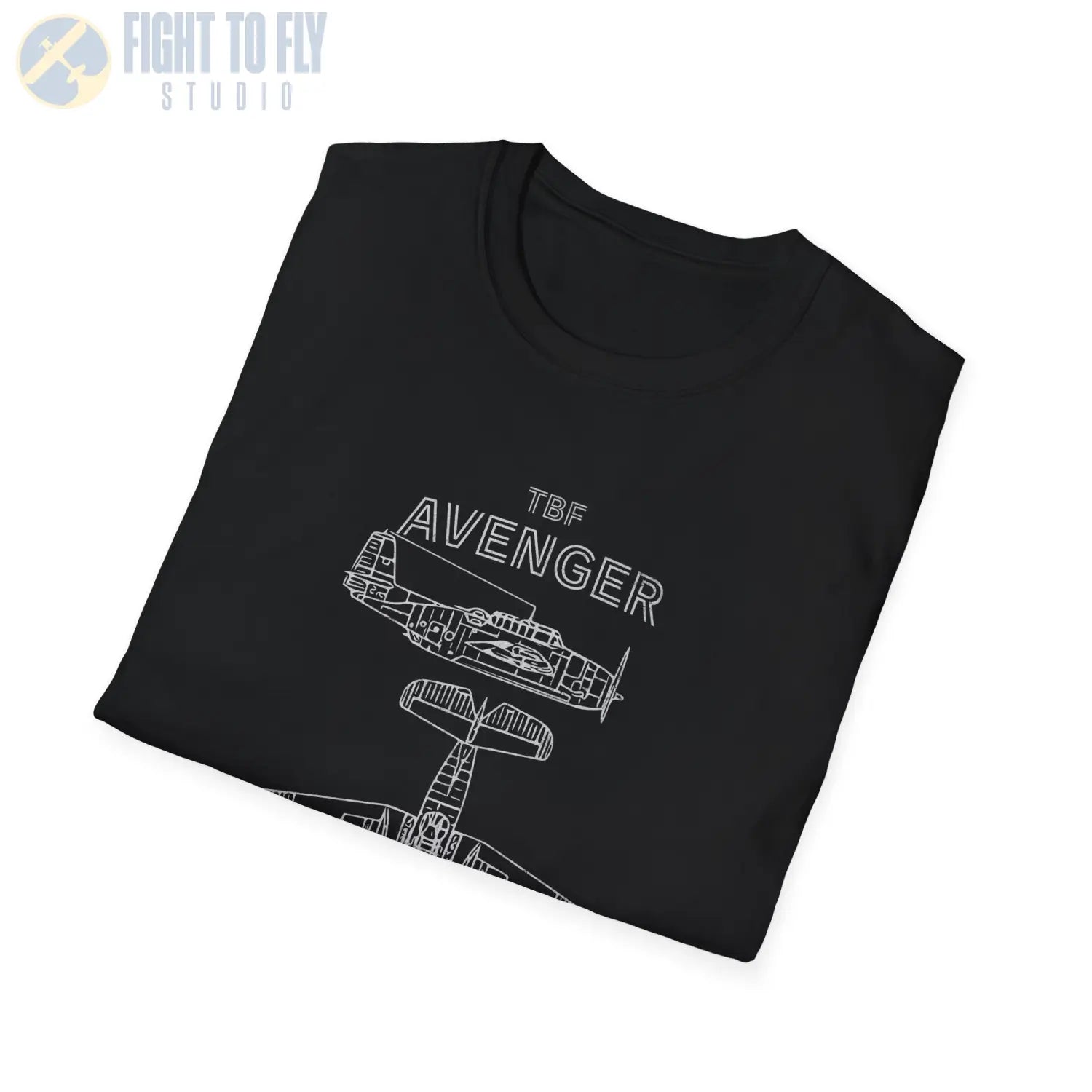 Grumman TBF Avenger — T-shirt - T-Shirt - Pilot gifts - WWII warbird t-shirt