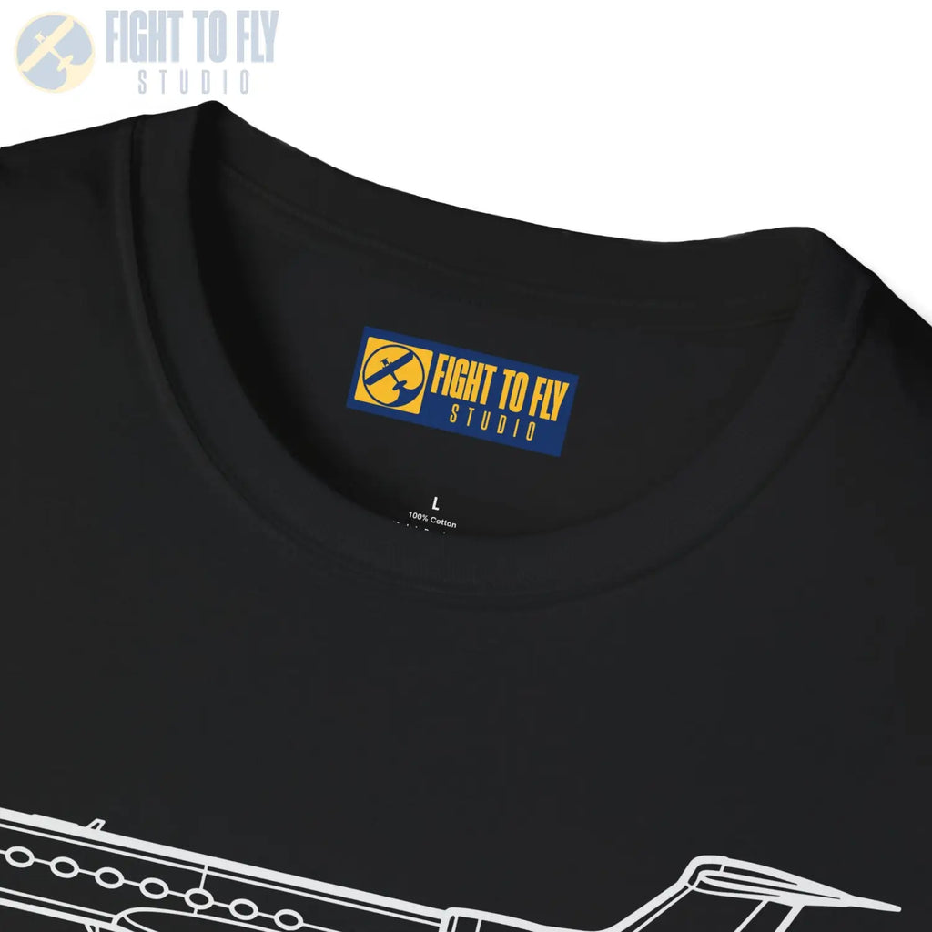 Gulfstream G550 T-Shirt - Pilot gifts - WWII warbird t-shirt