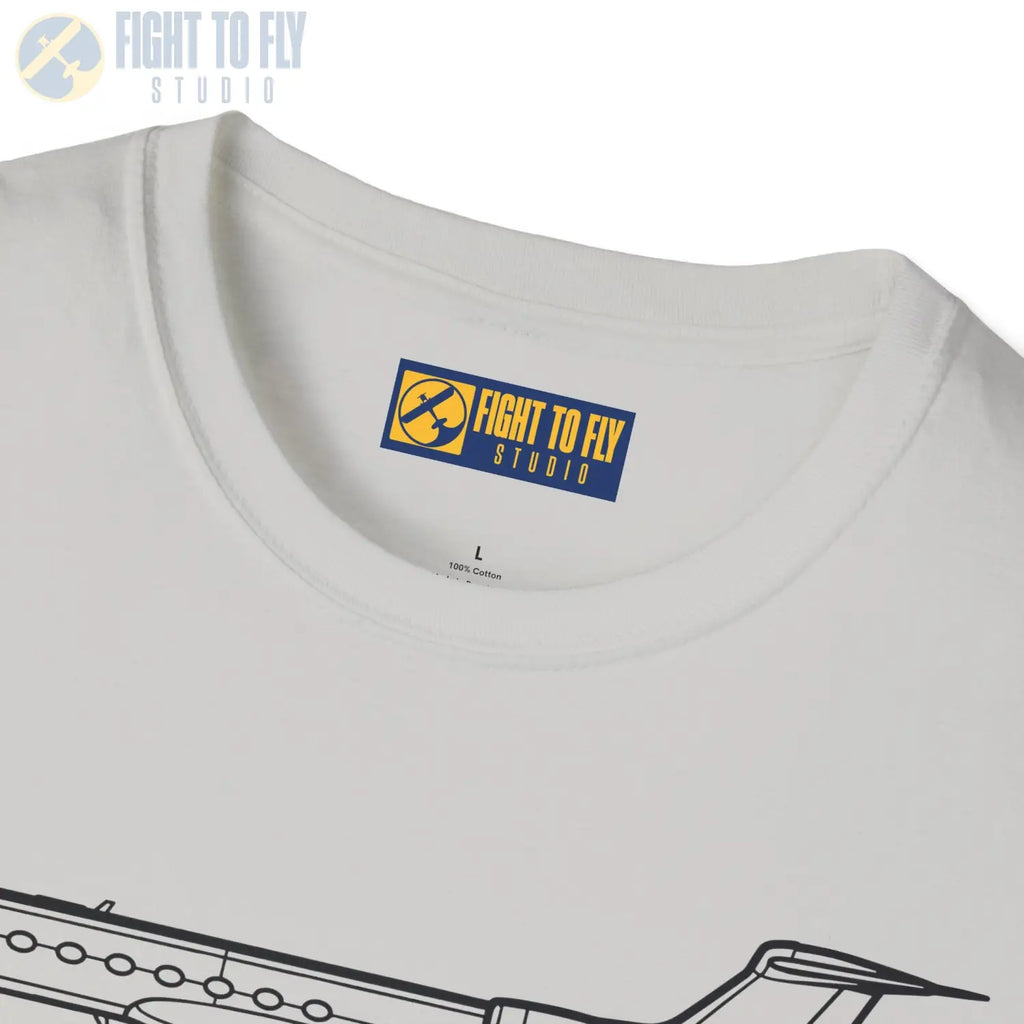 Gulfstream G550 T-Shirt - Pilot gifts - WWII warbird t-shirt