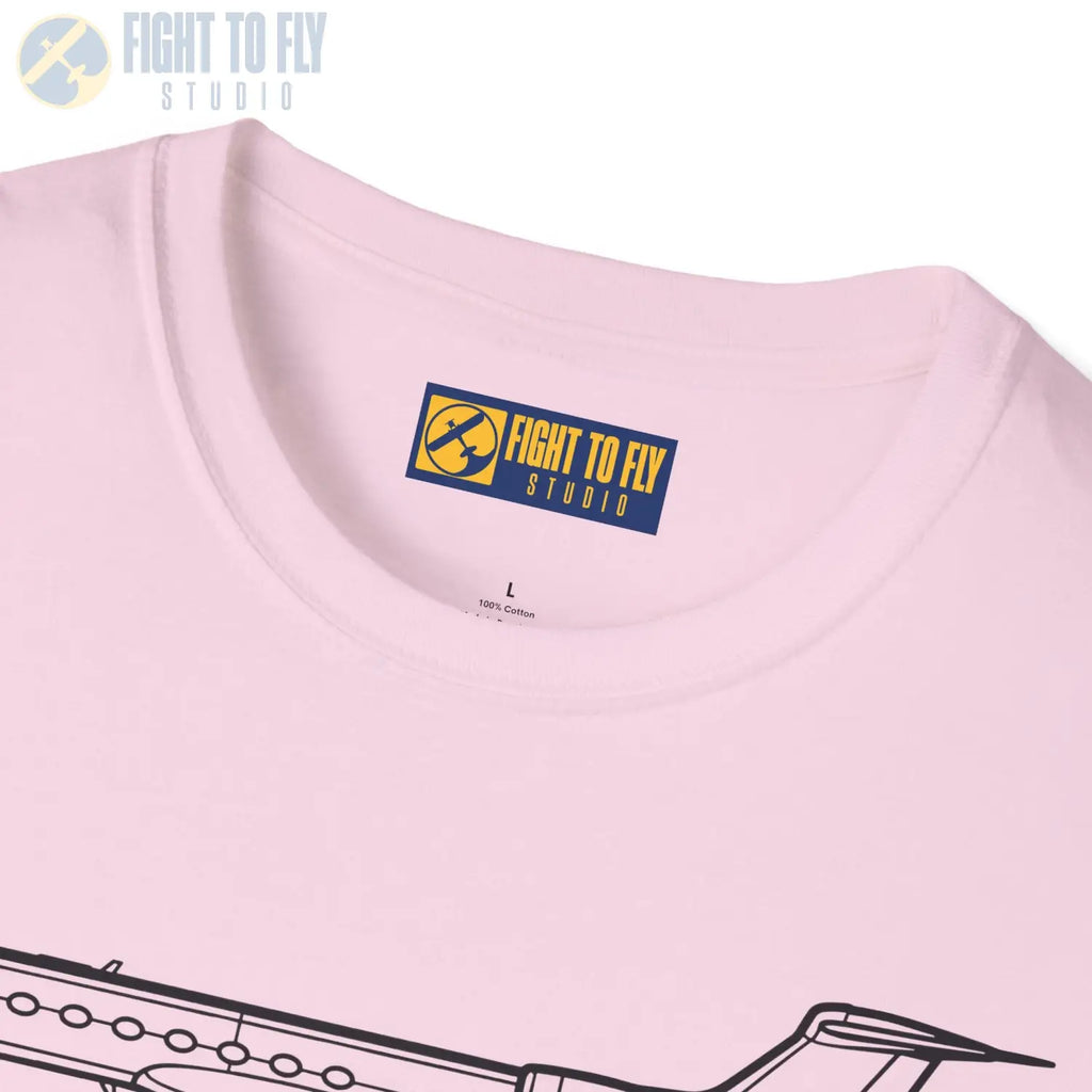 Gulfstream G550 T-Shirt - Pilot gifts - WWII warbird t-shirt
