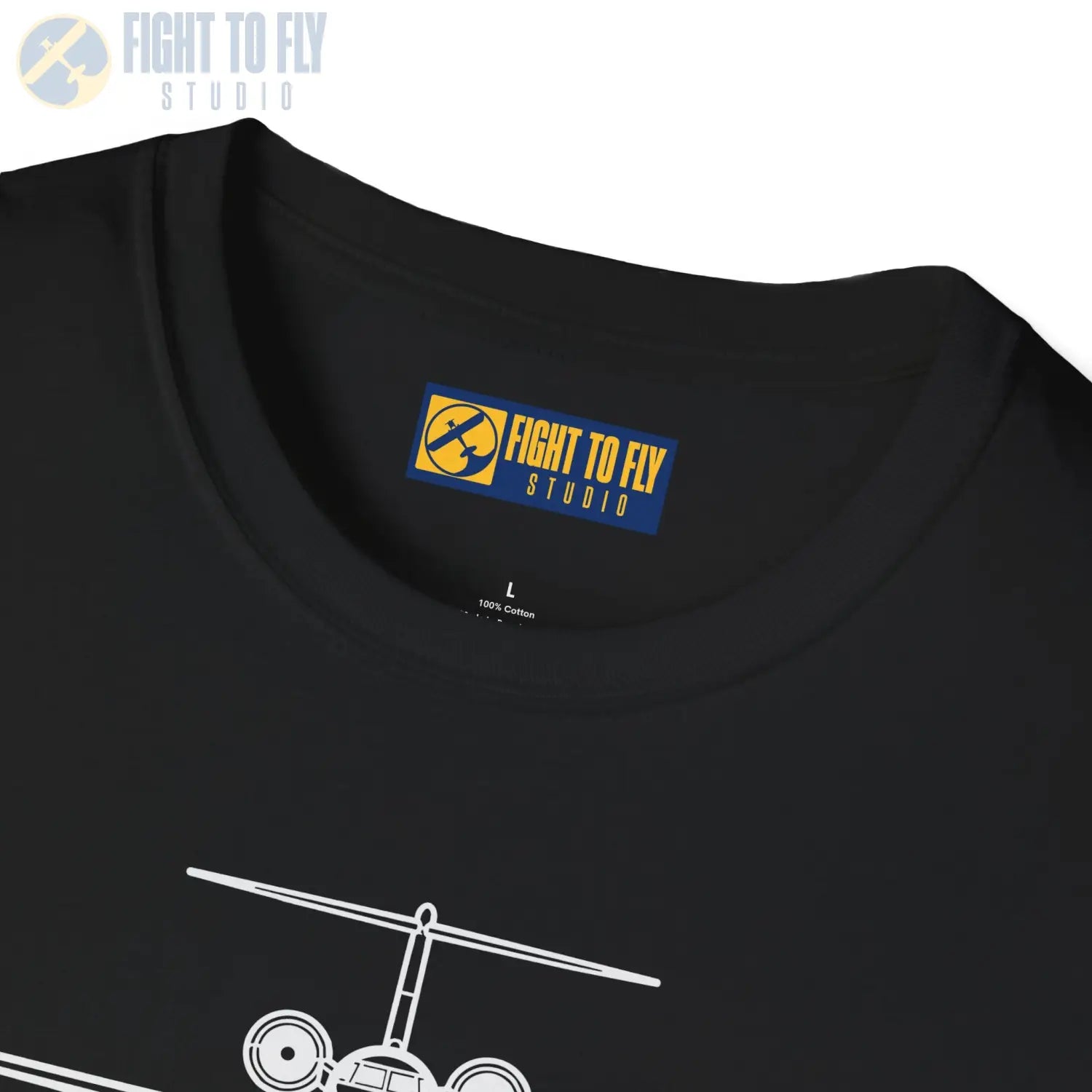 Gulfstream G650 Front View T-Shirt - Pilot gifts - WWII warbird t-shirt
