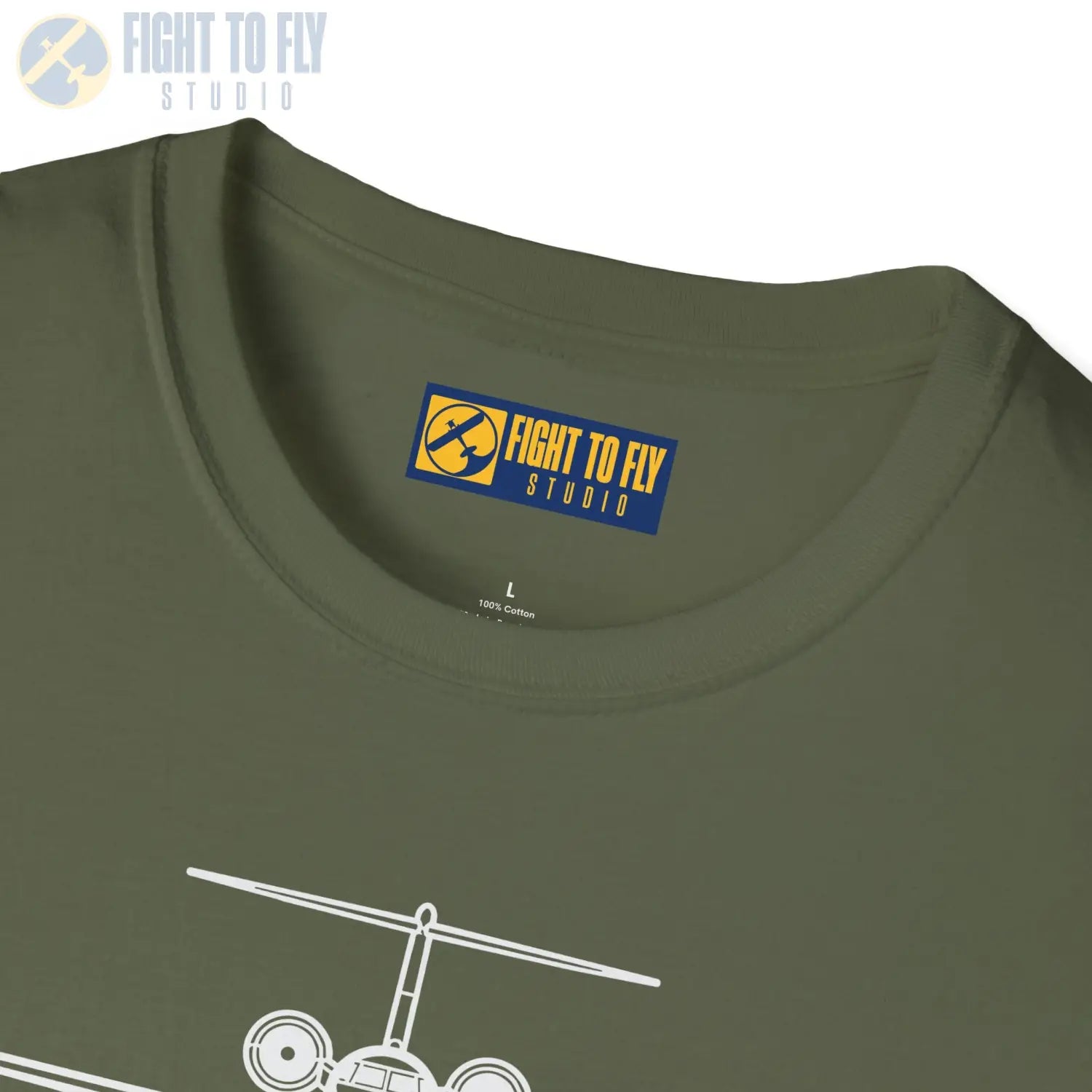 Gulfstream G650 Front View T-Shirt - Pilot gifts - WWII warbird t-shirt