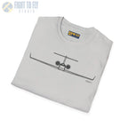Gulfstream G650 Front View T-Shirt - Pilot gifts - WWII warbird t-shirt