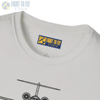 Gulfstream G650 Front View T-Shirt - Pilot gifts - WWII warbird t-shirt