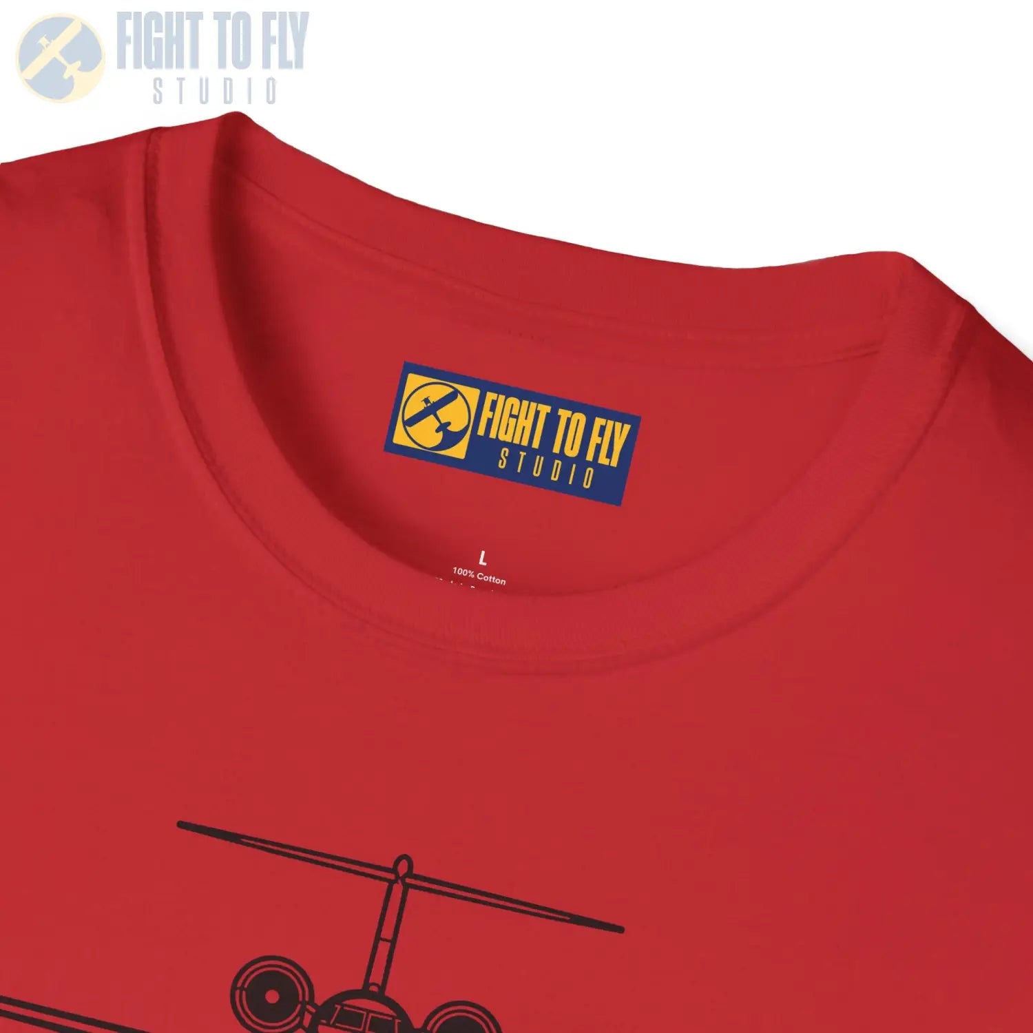 Gulfstream G650 Front View T-Shirt - Pilot gifts - WWII warbird t-shirt